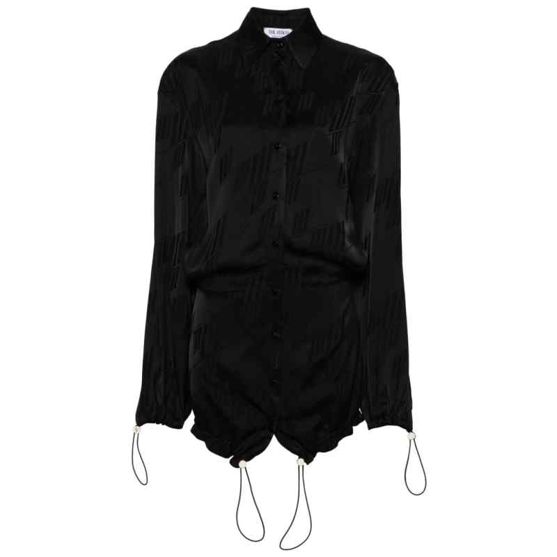 The Attico Logo mini dress