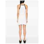 Courreges Pre Buckle contrast short dress