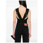 Marine Serre Bodysuit with Moon print