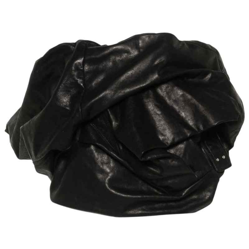 Rick Owens Draped leather bustier