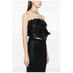 Rick Owens Draped leather bustier