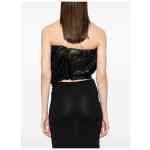 Rick Owens Draped leather bustier
