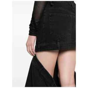 The Attico Denim skirt