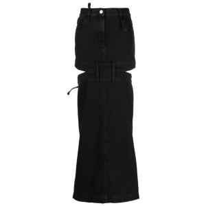 The Attico Denim skirt