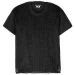 Junya Watanabe Open-knit crewneck t-shirt