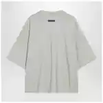 Fear of God Essentials Oversized greige cotton-blend T-shirt