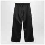 Fear of God Essentials Black satin cargo trousers