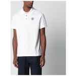 Canada Goose White polo with patch logo