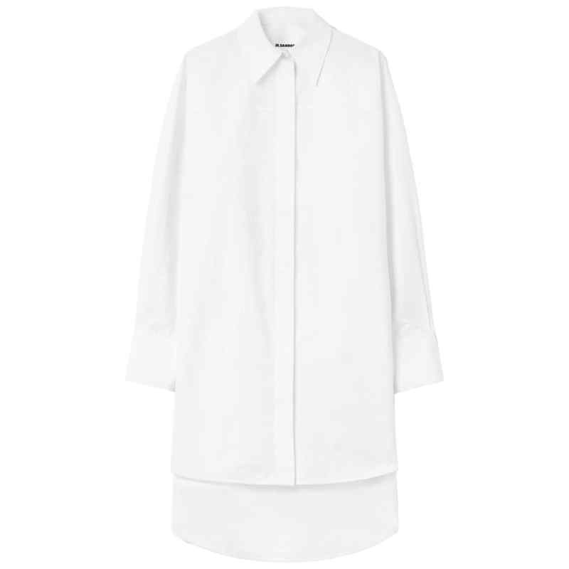 190007922-fw24-jilsanderpre-j02ct0416j45002100 Jil Sander Cotton shirt dress