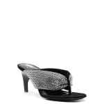 The Attico Rem crystal-embellished thong sandals