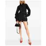 The Attico Fay denim mini skirt