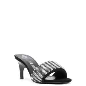 The Attico Rem Mules with rhinestones 60mm
