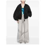 The Attico Wide-leg denim cotton jeans
