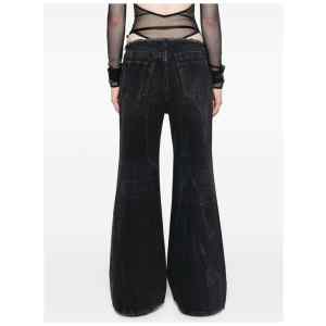 Givenchy Wide-leg denim cotton jeans