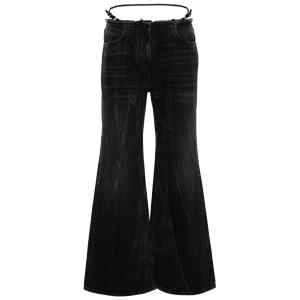 Givenchy Wide-leg denim cotton jeans