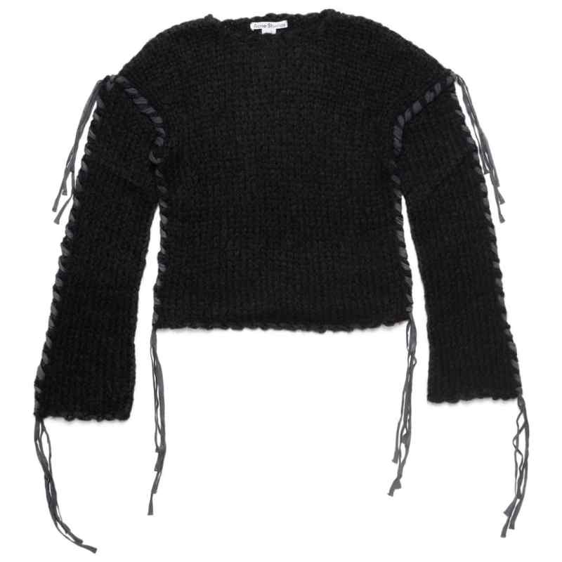 Acne Studios Conscious Criteria page Wool blend crewneck sweater