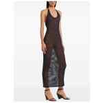 Courreges Cotton long tank dress