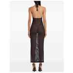Courreges Cotton long tank dress