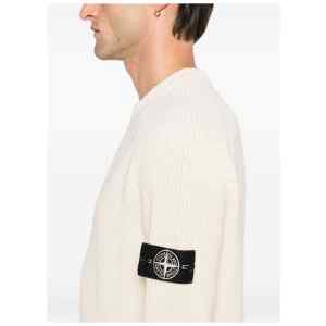 Stone Island Sweaters Ivory