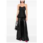 Alexander McQueen Bow-detailed peplum top