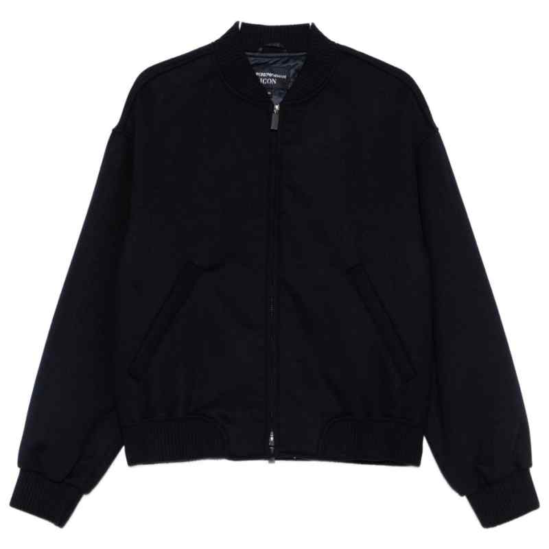 Emporio Armani Zip-front bomber jacket