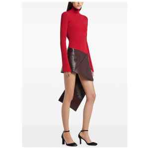 Courreges Vinyl mini skirt