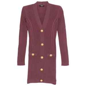 Balmain Dresses Purple
