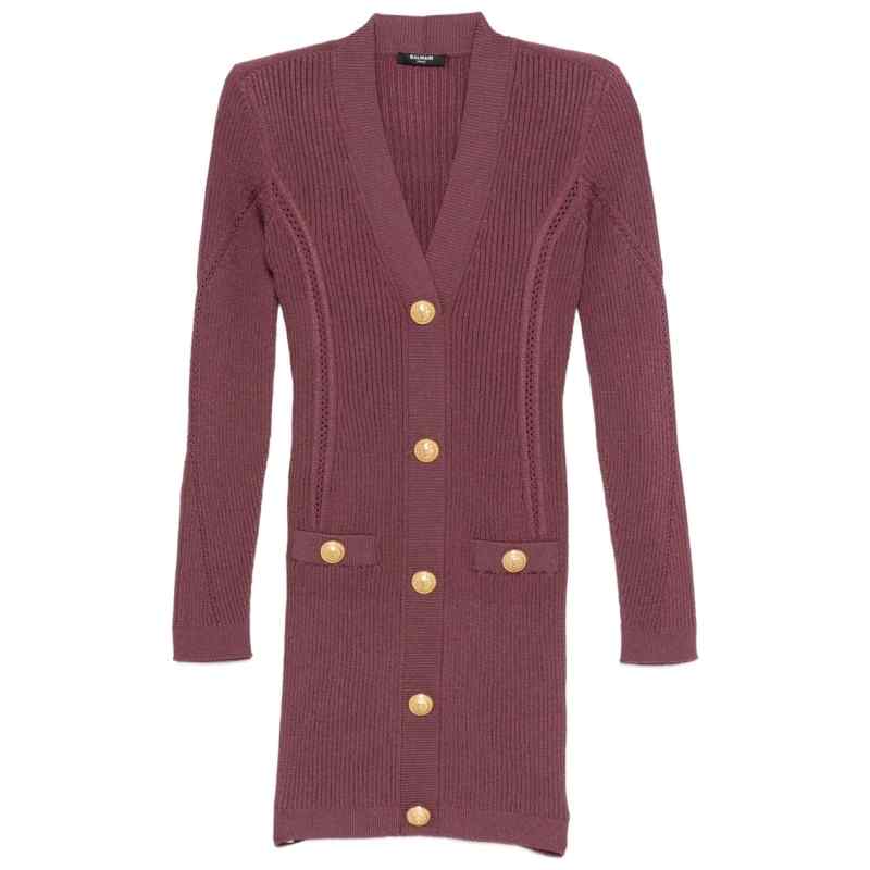 Balmain Dresses Purple, theFeinheit