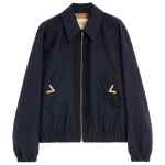 Valentino VGold wool blend blouson jacket