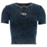 Diesel T-shirts and Polos Clear Blue
