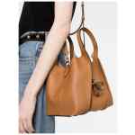 Tod'S T Timeless Shopping Bag In Leather Mini