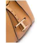 Tod'S T Timeless Shopping Bag In Leather Mini