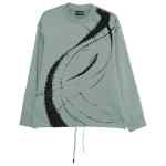 Emporio Armani Sweaters Clear Blue