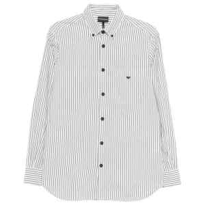 Emporio Armani Shirts Clear Blue