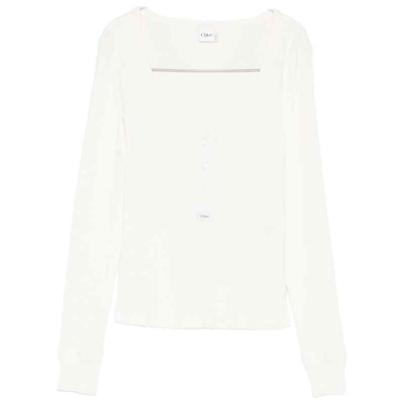 Chlo&eacute; Chlo&egrave; Sweaters White, theFeinheit