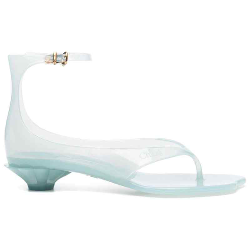 Chlo&eacute; Chlo&egrave; Sandals Clear Blue, theFeinheit