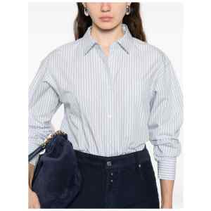 Woolrich Shirts Clear Blue