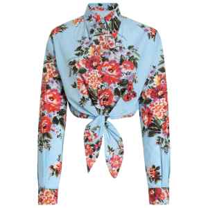 Dolce & Gabbana Shirts Clear Blue