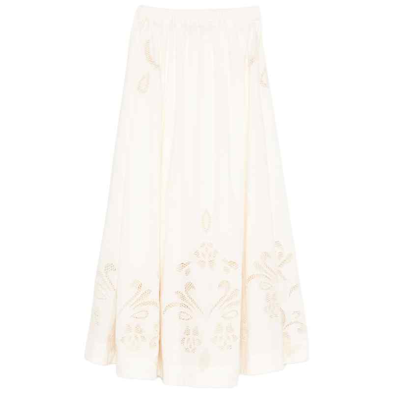 Forte Forte Skirts Ivory, theFeinheit