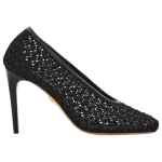 Ferragamo 90mm macramé pumps
