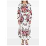 Dolce & Gabbana Dolce Gabbana-floral-print knotted shirt