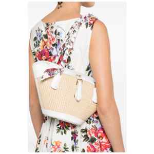 Dolce & Gabbana Floral-Handle Tote Bag