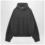 Fear of God Essentials Grey hoodie with logo