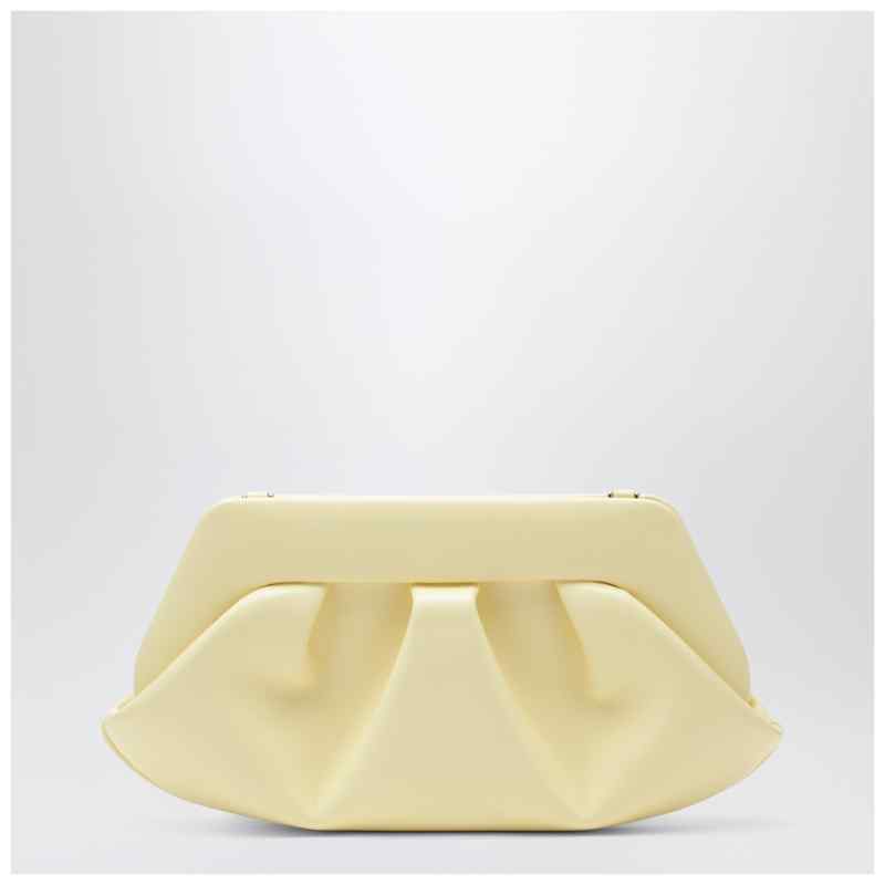 THEMOIR&egrave; Emera clutch in pastel yellow, theFeinheit