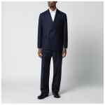 Tagliatore Blue wool double-breasted suit