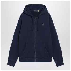 Polo Ralph Lauren Navy blue cotton zip-up sweatshirt