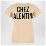 Valentino Panther Lady T-shirt in birch color