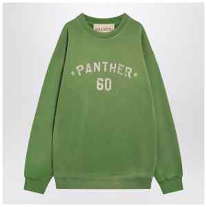 Crew neck sweatshirt Chez Valentino green