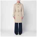 Burberry Beige cotton trench coat with belt