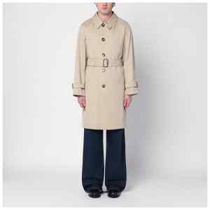Burberry Beige cotton trench coat with belt